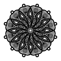 Hand gezeichnet Element Mandala Stil. png