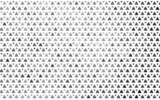 Light Silver, Gray seamless template with crystals, triangles. vector