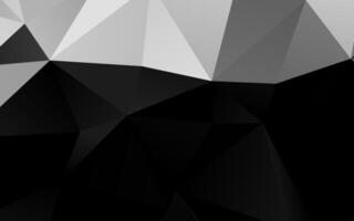 Light Silver, Gray polygonal background. vector