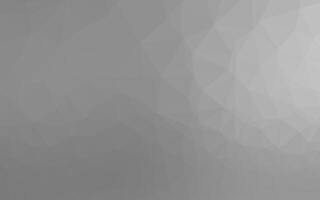 Light Silver, Gray blurry triangle texture. vector