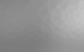 Light Silver, Gray blurry triangle texture. vector