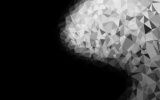 Light Silver, Gray polygonal background. vector