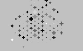 Light Silver, Gray texture with beautiful stars. vector