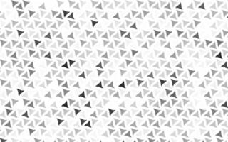 Light Silver, Gray seamless pattern in polygonal style. vector