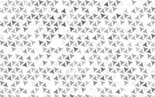 Light Silver, Gray seamless pattern in polygonal style. vector