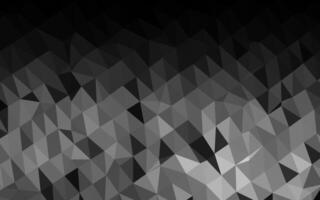 Light Silver, Gray triangle mosaic template. vector