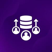 increase user base icon vector