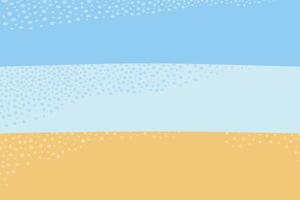 Abstract backdrop texture of colorful stripes and bubble decoration in trendy summer yellow and blue vector