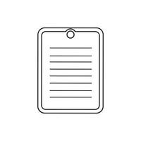 Menu icon. Black Menu icon on white background. illustration vector