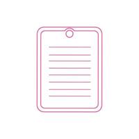 Menu icon on white background. illustration in trendy flat style vector