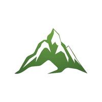 montaña logo modelo símbolo diseño vector