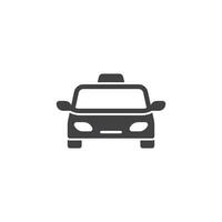 Car icon in flat style. Automobile illustration on isolated background. Transport sign business concept. vector