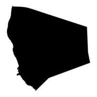 Saint Luke Parish map, administrative division of Dominica. illustration. vector
