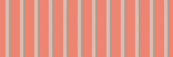 Yard seamless vertical textile, refresh texture stripe lines. Multi pattern fabric background in red and light colors. vector