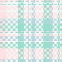 Textile design of textured plaid. Checkered fabric pattern swatch for shirt, dress, suit, wrapping paper print, invitation and gift card. vector