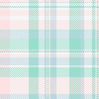 Textile design of textured plaid. Checkered fabric pattern swatch for shirt, dress, suit, wrapping paper print, invitation and gift card. vector