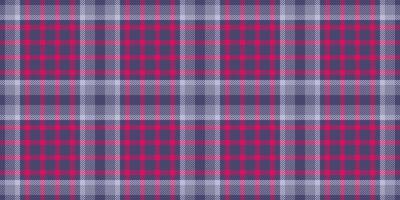 70s pattern plaid , stroke background check textile. Advertising fabric texture tartan seamless in blue and ruby colors. vector