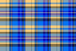 Background fabric of textile tartan plaid with a texture seamless check pattern. vector
