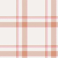 Plaid seamless pattern. Check fabric texture. textile print. vector