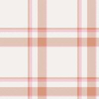 Plaid seamless pattern. Check fabric texture. textile print. vector