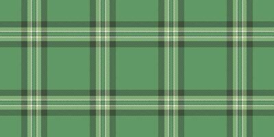 Dimensional seamless fabric check, refresh pattern background texture. Effect plaid textile tartan in pastel and green colors. vector