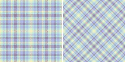 Tartan background plaid of seamless check with a fabric textile texture pattern. vector