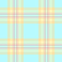 Texture plaid fabric of check textile seamless with a tartan pattern background. vector