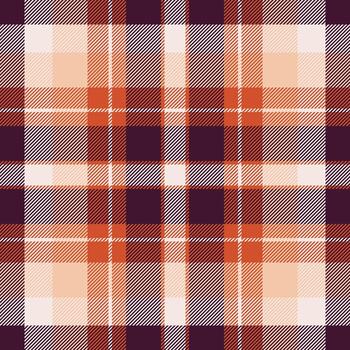 Background seamless fabric of pattern plaid with a check texture textile tartan. vector