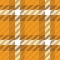 Tartan texture of plaid fabric check with a pattern background textile seamless. vector