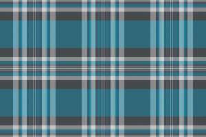 Plaid pattern of check textile texture with a seamless background tartan fabric. vector