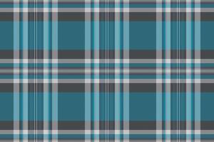 Plaid pattern of check textile texture with a seamless background tartan fabric. vector