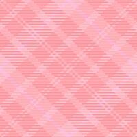 Model check fabric plaid, printout background texture. Multicultural pattern seamless textile tartan in red and pink colors. vector