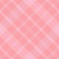 Model check fabric plaid, printout background texture. Multicultural pattern seamless textile tartan in red and pink colors. vector