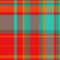 Textile design of textured plaid. Checkered fabric pattern swatch for shirt, dress, suit, wrapping paper print, invitation and gift card. vector