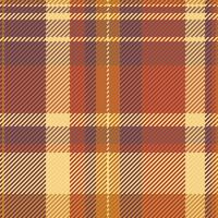Pattern fabric texture of plaid seamless with a background textile check tartan. vector