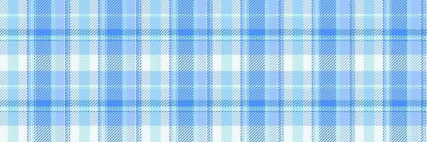 Minimalist background check pattern, size fabric texture. Collage plaid textile tartan seamless in blue and mint cream colors. vector