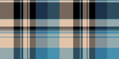 Skirt tartan seamless, ethnic texture plaid textile. Fit background check fabric pattern in cyan and light colors. vector