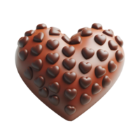 chocolate en forma de corazón png