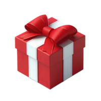 Red surprise gift pack png