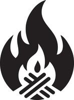 Fire Flame Icon art illustration 12 vector