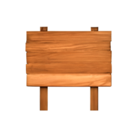 Vide vide en bois rustique signe planche isolé sur transparent arrière-plan, vide en bois signe planche png