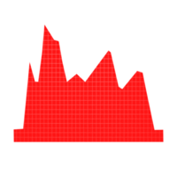 rood gaan naar beneden voorraad icoon Aan transparant achtergrond. png