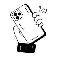 Trendy Cellphone Concepts vector