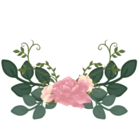 vacker blombukett png