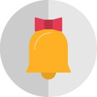 Wedding Bell Flat Scale Icon vector