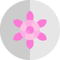 Daffodil Flat Scale Icon vector