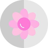 Clematis Flat Scale Icon vector