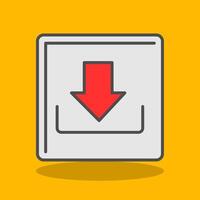 Download Filled Shadow Icon vector