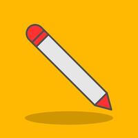 Pen Filled Shadow Icon vector