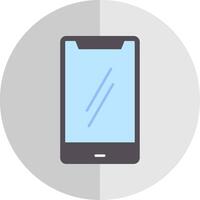 Mobile Phone Flat Scale Icon vector